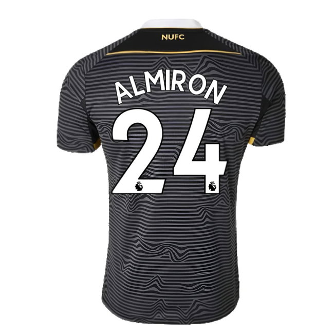 2021-2022 Newcastle United Away Shirt (ALMIRON 24)-SoccerKits Hub | Buy Soccer Jerseys Online